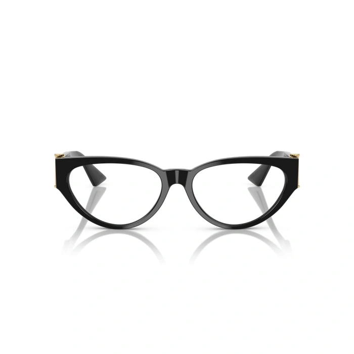 Versace 0VE3366 Gb1 - Black Woman Eyeglasses 55 (XL) 4