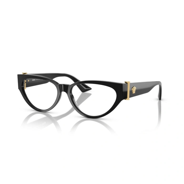 Versace 0VE3366 Gb1 - Black Woman Eyeglasses 53 (L) 6