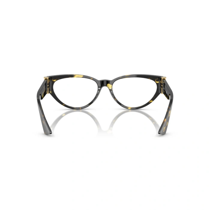 Versace 0VE3366F 5428 - Brown Yellow Havana Woman Eyeglasses 55 (XL) 3