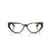 Versace 0VE3366F 5428 - Brown Yellow Havana Woman Eyeglasses 55 (XL) 4