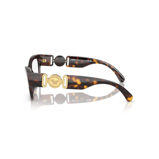 Versace 0VE3367U 108 - Havana Woman Eyeglasses 52 (S) 2