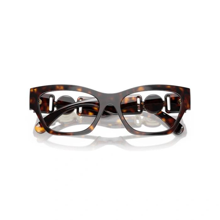 Versace 0VE3367U 108 - Havana Woman Eyeglasses 54 (M) 5