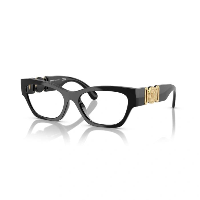 Versace 0VE3367U Gb1 - Black Woman Eyeglasses 54 (M) 6