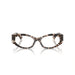 Versace 0VE3369 5498 - Havana Grey Woman Eyeglasses 53 (M) 4