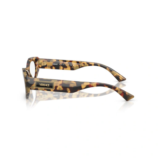Versace 0VE3369 777 - Brown Yellow Havana Woman Eyeglasses 51 (S) 2