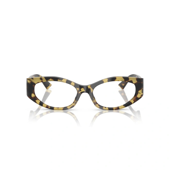 Versace 0VE3369 777 - Brown Yellow Havana Woman Eyeglasses 51 (S) 4
