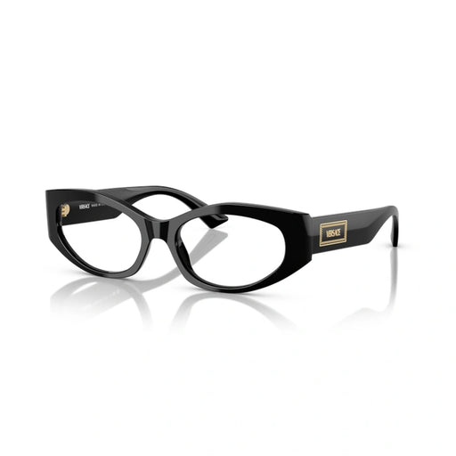 Versace 0VE3369 Gb1 - Black Woman Eyeglasses 53 (M) 1