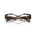 Versace 0VE3369F 5498 - Havana Grey Woman Eyeglasses 53 (M) 5