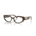 Versace 0VE3369F 5498 - Havana Grey Woman Eyeglasses 53 (M) 6