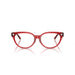 Versace 0VE3370D 5495 - Red Transparent Woman Eyeglasses 54 (M) 4
