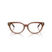 Versace 0VE3370D 5508 - Brown Transparent Woman Eyeglasses 54 (M) 4
