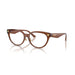 Versace 0VE3370D 5508 - Brown Transparent Woman Eyeglasses 54 (M) 6
