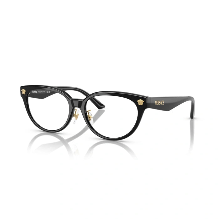 Versace 0VE3370D Gb1 - Black Woman Eyeglasses 54 (M) 1