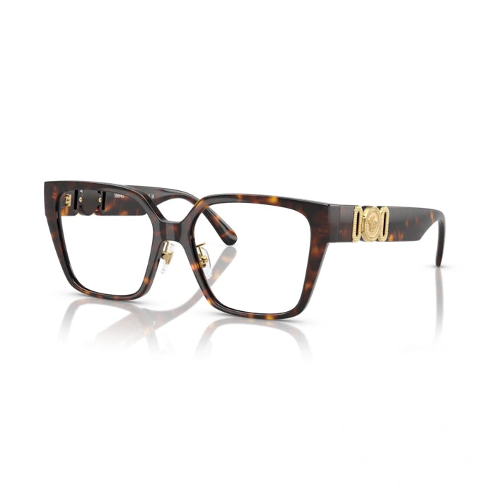 Versace 0VE3371D 108 - Havana Woman Eyeglasses 54 (M) 5