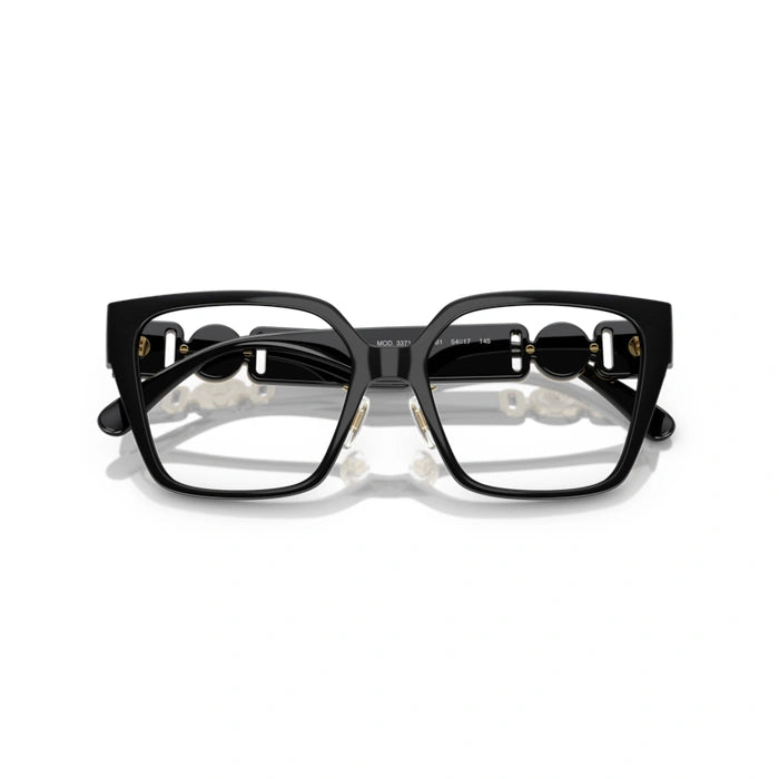 Versace 0VE3371D Gb1 - Black Woman Eyeglasses 54 (M) 5