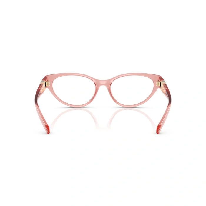 Versace 0VE3372U 5322 - Transparent Pink Woman Eyeglasses 54 (M) 3
