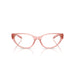 Versace 0VE3372U 5322 - Transparent Pink Woman Eyeglasses 52 (S) 4