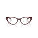 Versace 0VE3372U 5487 - Burgundy Woman Eyeglasses 52 (S) 4