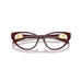 Versace 0VE3372U 5487 - Burgundy Woman Eyeglasses 52 (S) 5