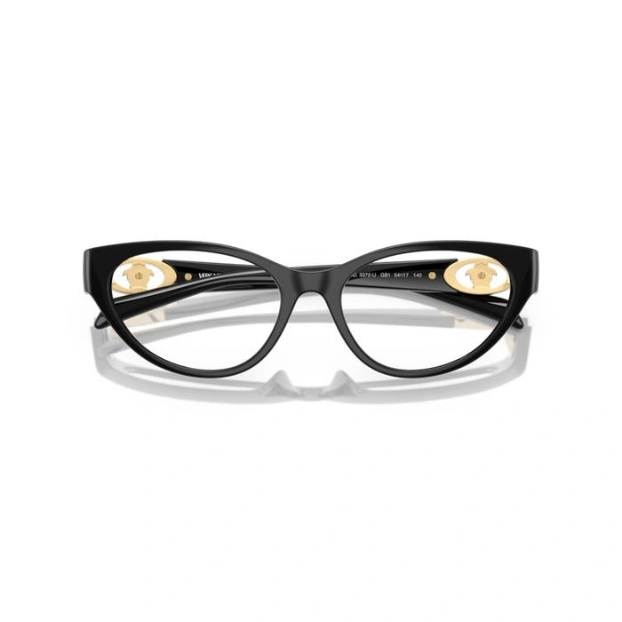 Versace 0VE3372U Gb1 - Black Woman Eyeglasses 52 (S) 5