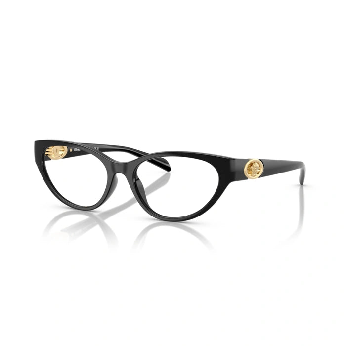 Versace 0VE3372U Gb1 - Black Woman Eyeglasses 52 (S) 6