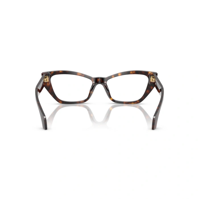 Versace 0VE3373U 108 - Dark Havana Woman Eyeglasses 54 (M) 3