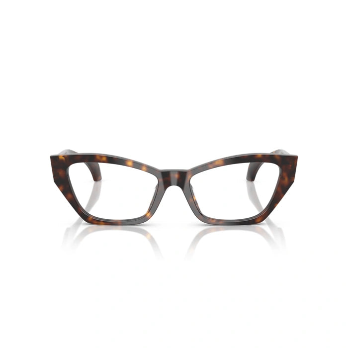 Versace 0VE3373U 108 - Dark Havana Woman Eyeglasses 52 (S) 4