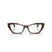 Versace 0VE3373U 108 - Dark Havana Woman Eyeglasses 52 (S) 4