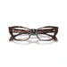 Versace 0VE3373U 108 - Dark Havana Woman Eyeglasses 54 (M) 5