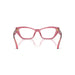 Versace 0VE3373U 5516 - Transparent Pink Woman Eyeglasses 54 (M) 3