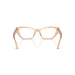 Versace 0VE3373U 5518 - Transparent Light Brown Woman Eyeglasses 54 (M) 3
