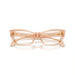 Versace 0VE3373U 5518 - Transparent Light Brown Woman Eyeglasses 54 (M) 5