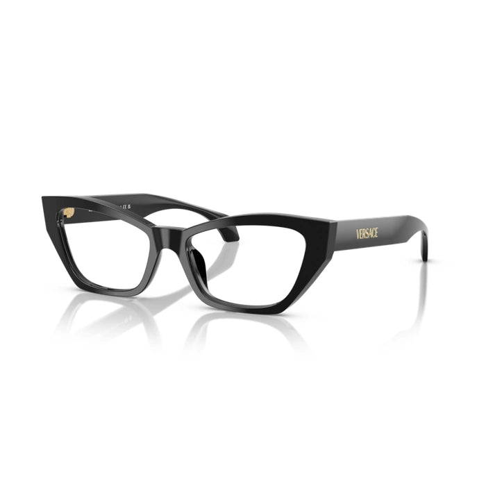Versace 0VE3373U Gb1 - Black Woman Eyeglasses 54 (M) 6