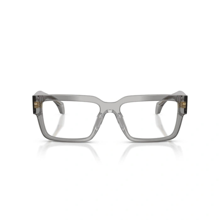 Versace 0VE3374U 5510 - Transparent Grey Man Eyeglasses 53 (S) 4