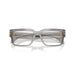 Versace 0VE3374U 5510 - Transparent Grey Man Eyeglasses 55 (M) 5