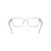 Versace 0VE3374U 5519 - Light Transparent Grey Man Eyeglasses 53 (S) 3