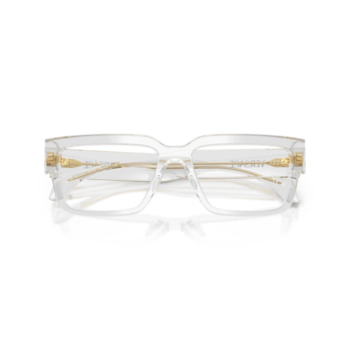 Versace 0VE3374U 5519 - Light Transparent Grey Man Eyeglasses 55 (M) 5