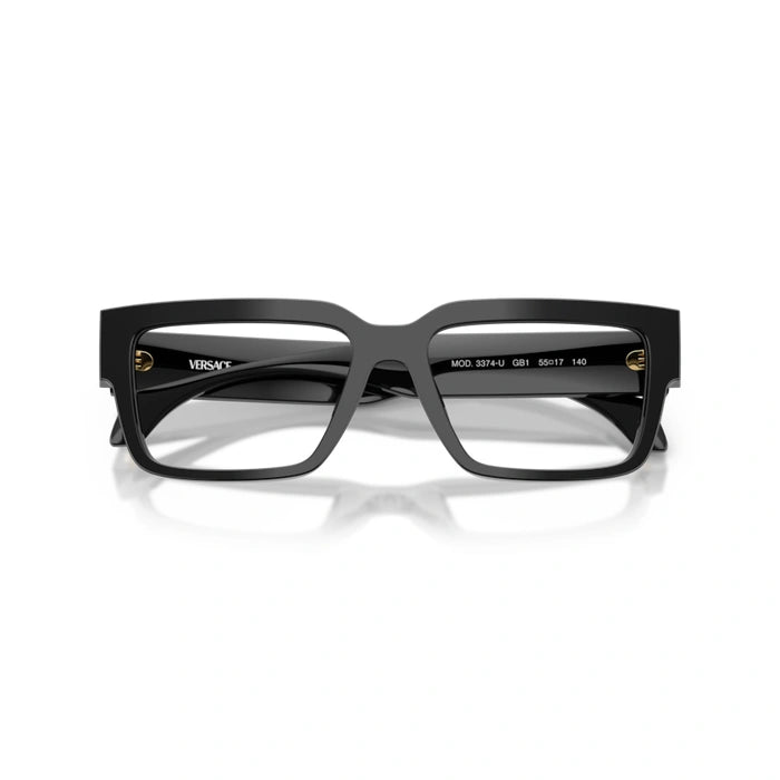 Versace 0VE3374U Gb1 - Black Man Eyeglasses 55 (M) 5