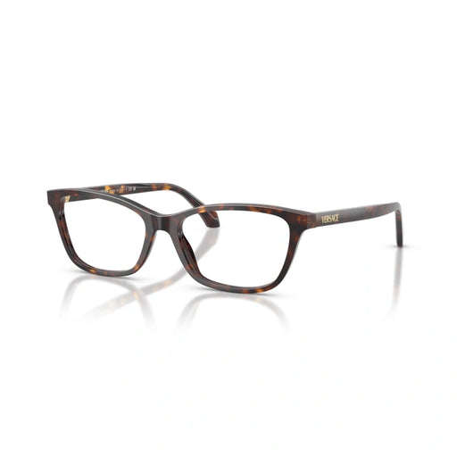 Versace 0VE3375 108 - Dark Havana Woman Eyeglasses 52 (XS) 1