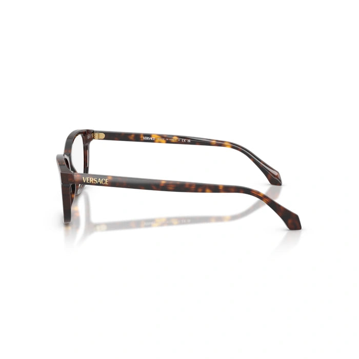 Versace 0VE3375 108 - Dark Havana Woman Eyeglasses 54 (S) 7