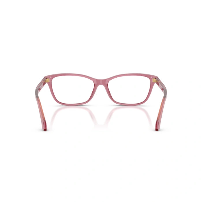 Versace 0VE3375 5234 - Transparent Amarena Woman Eyeglasses 52 (XS) 3