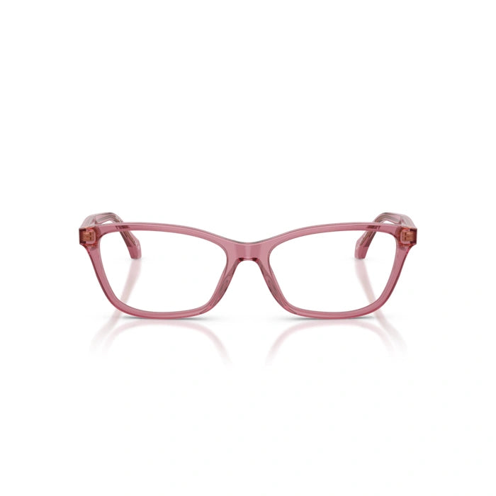 Versace 0VE3375 5234 - Transparent Amarena Woman Eyeglasses 52 (XS) 4