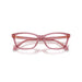 Versace 0VE3375 5234 - Transparent Amarena Woman Eyeglasses 52 (XS) 5