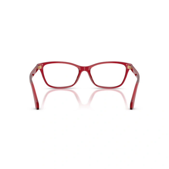 Versace 0VE3375 5520 - Transparent Red Woman Eyeglasses 54 (S) 3