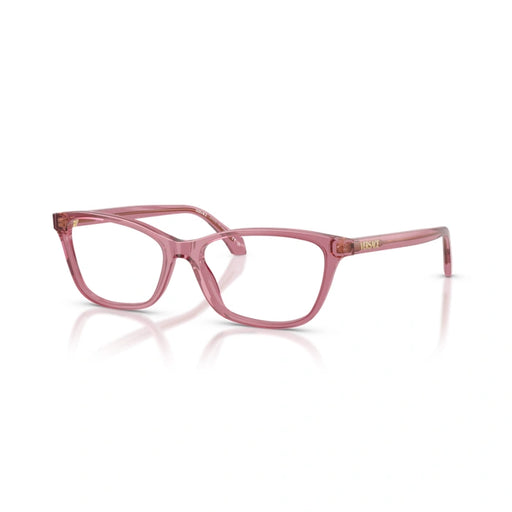 Versace 0VE3375F 5234 - Transparent Amarena Woman Eyeglasses 54 (XL) 1