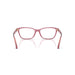 Versace 0VE3375F 5234 - Transparent Amarena Woman Eyeglasses 54 (XL) 3