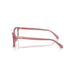 Versace 0VE3375F 5234 - Transparent Amarena Woman Eyeglasses 54 (XL) 7