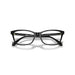 Versace 0VE3375F Gb1 - Black Woman Eyeglasses 54 (XL) 5