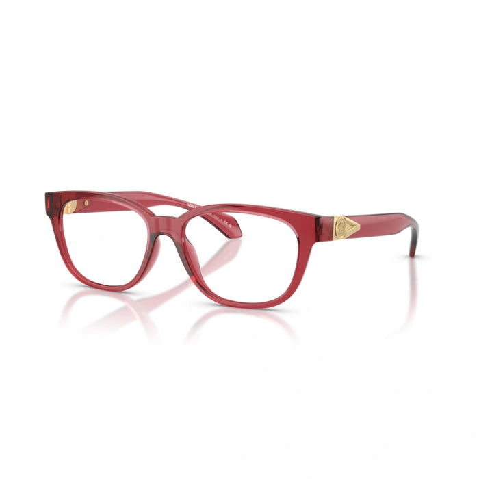 Versace 0VE3376U 5523 - Transparent Red Woman Eyeglasses 53 (M) 1