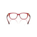 Versace 0VE3376U 5523 - Transparent Red Woman Eyeglasses 51 (S) 3